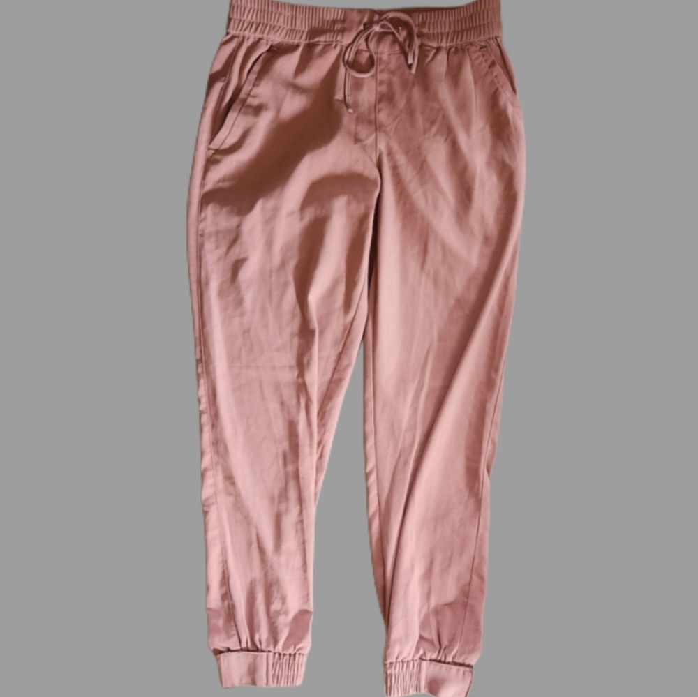 Dynamite Trousers Small Pink Gold Accents Coquette Girl Business Casual